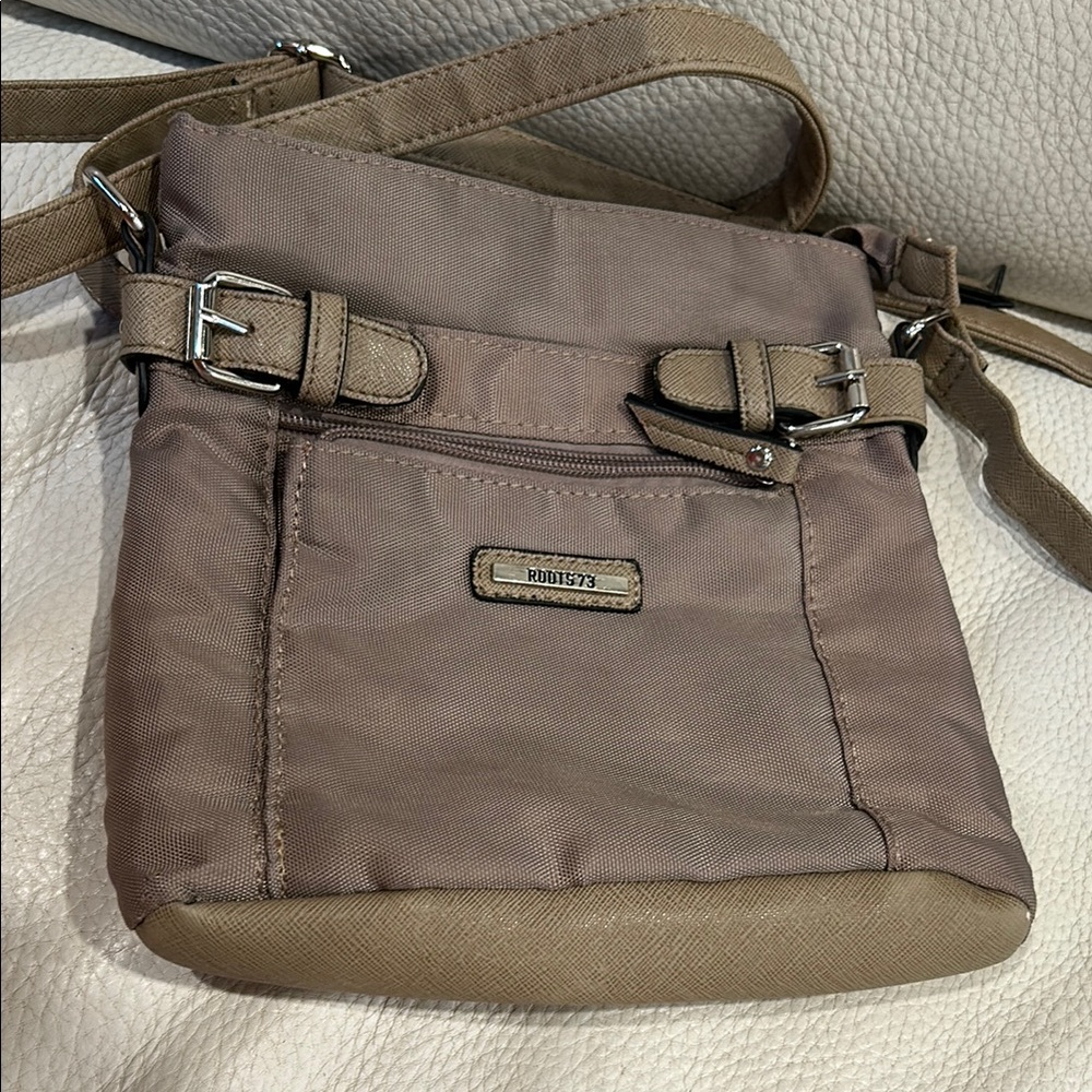 Roots73 Tan Crossbody Bag
